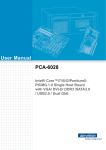 User Manual PCA-6028