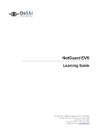 NetGuard EVS Learning Guide