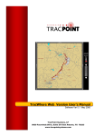 TracWHERE Web Tracking User Manual