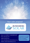 Your solar proposal