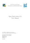 Open Chord version 1.0.3 User`s Manual