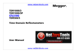 Megger CFL510G User Guide