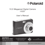 10.0 Megapixel Digital Camera i1037 User`s Manual