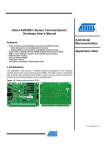 Atmel AVR2063: Sensor Terminal Board