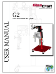 G2 GelCoat System (no Gun) User Manual