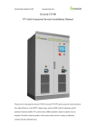 Growatt CP100 User Manual