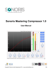 User Manual - Sonoris Audio Engineering