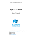 IQBoard ET-D V1.0 User Manual