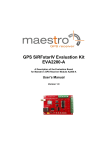 GPS SiRFstarIV Evaluation Kit EVA2200-A