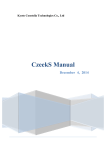 CzeekS Manual