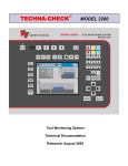 TC3200 User Manual Updated August 2005 in - Techna