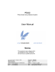 PDA3 User Manual