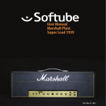 Softube User Manual