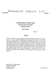 R.esearch report 115 - Department of Computer Science