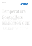 Temperature Controllers Selection Guide