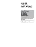 USER MANUAL - Innovative Cleaning Equipment