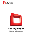 User`s Manual, Realityplayer