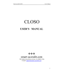user`s manual - Smart