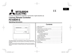 Lossnay Remote Controller PZ-60DR-E