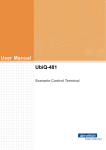 User Manual UbiQ-481