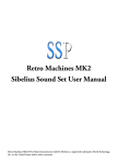 Retro Machines MK2 Sound Set User Manual