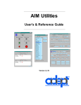 AIM Utilities User`s & Reference Guide, v3.2B