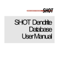 SHOT Dendrite User Manual v4