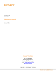 ExitCare Administrator Manual v. 7.9.1.7