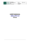 USER MANUAL GALLITO 2.0 64bits