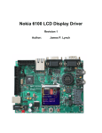 Manual for Nokia 128x128 LCD Development Board