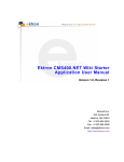 Ektron CMS400.NET Wiki Starter Application User Manual