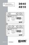 AEMC 3640 Ground Resistance Tester Manual PDF