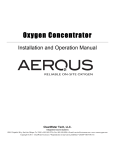 LIT203 AEROUS Oxygen Concentrator_061311