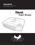 Boxlight Raven Operating Instructions Manual