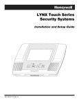 Lynx Touch L5100- Installation-Manual