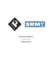 SRM Operations Manual