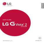 LG G Vista 2 Manual