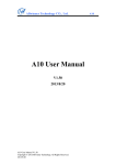A10 User manual V1.50 - linux