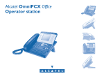 Alcatel OmniPCX Off ice Operator station