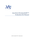 AwiaTech WirelessHARTTM Evaluation Kit Manual