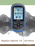 Magelan GPS Systems User Manual