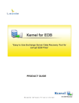 User`s Guide - Kernel Data Recovery