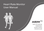 User Manual Heart Rate Monitor