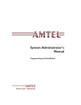 System Administrator`s Manual