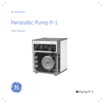 Peristaltic Pump P-1 - GE Healthcare Life Sciences