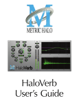 MH HaloVerb User`s Guide