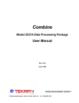 Combine Users Manual Rev 2.3A