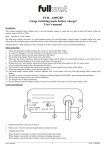 FUM - 1205CBP 3 stage switching mode battery charger