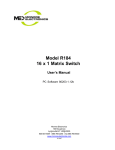 Manual PDF - Monroe Electronics