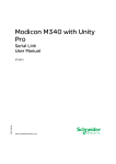 Modicon M340 with Unity Pro - Serial Link - User Manual